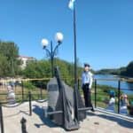 Архимандрит Алексий (Ганьжин) благословил и открыл в Кунгуре мемориал «Морякам – защитникам Отечества»